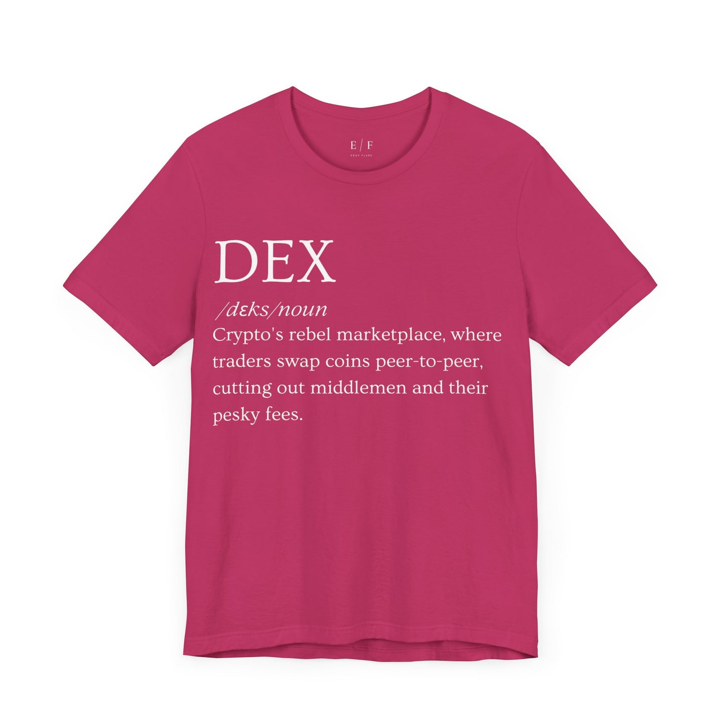 DEX Funny Crypto Definition Premium Tshirt