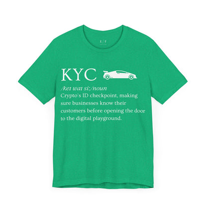 KYC Funny Crypto Definition Premium Tshirt