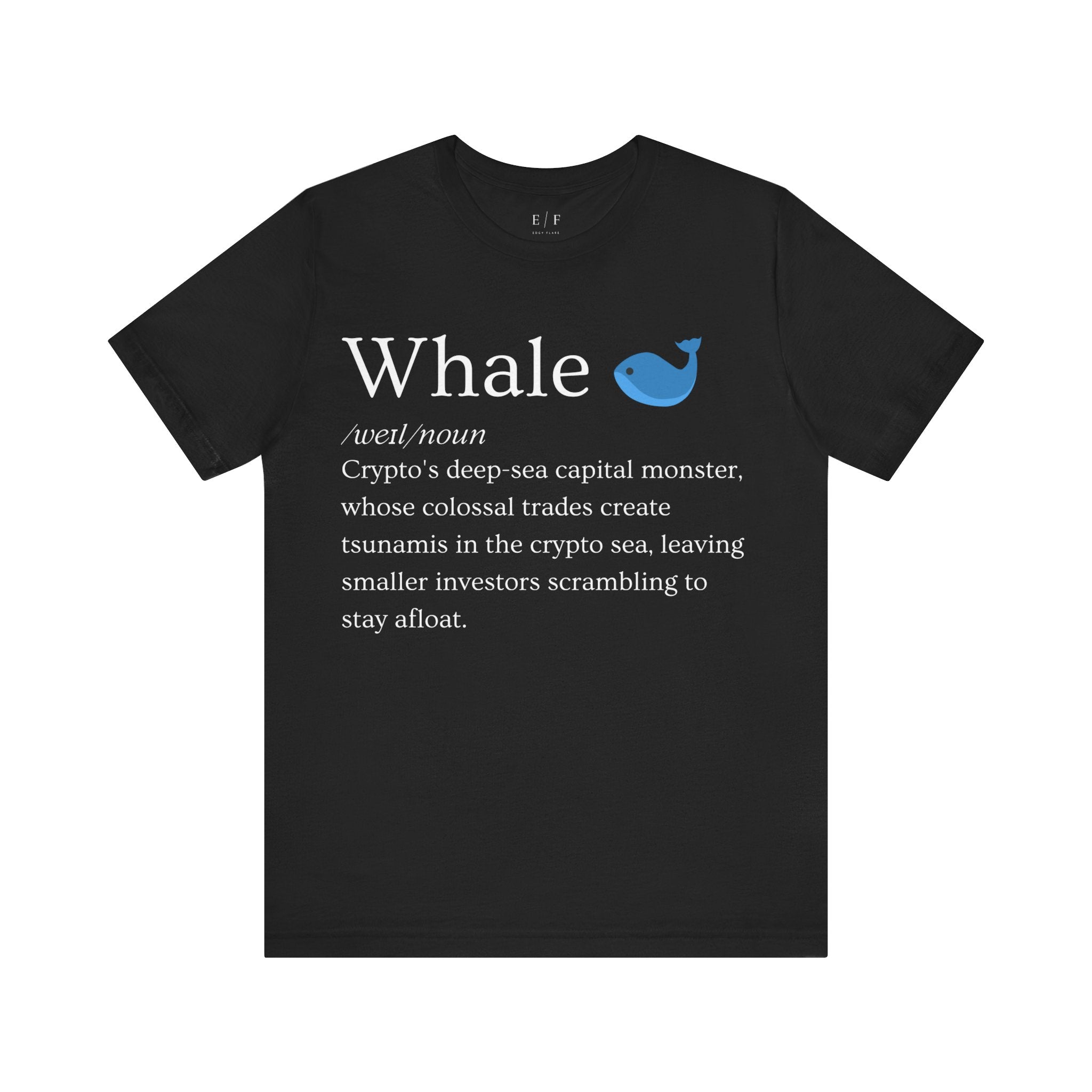 Whale Funny Crypto Definition Premium Tshirt