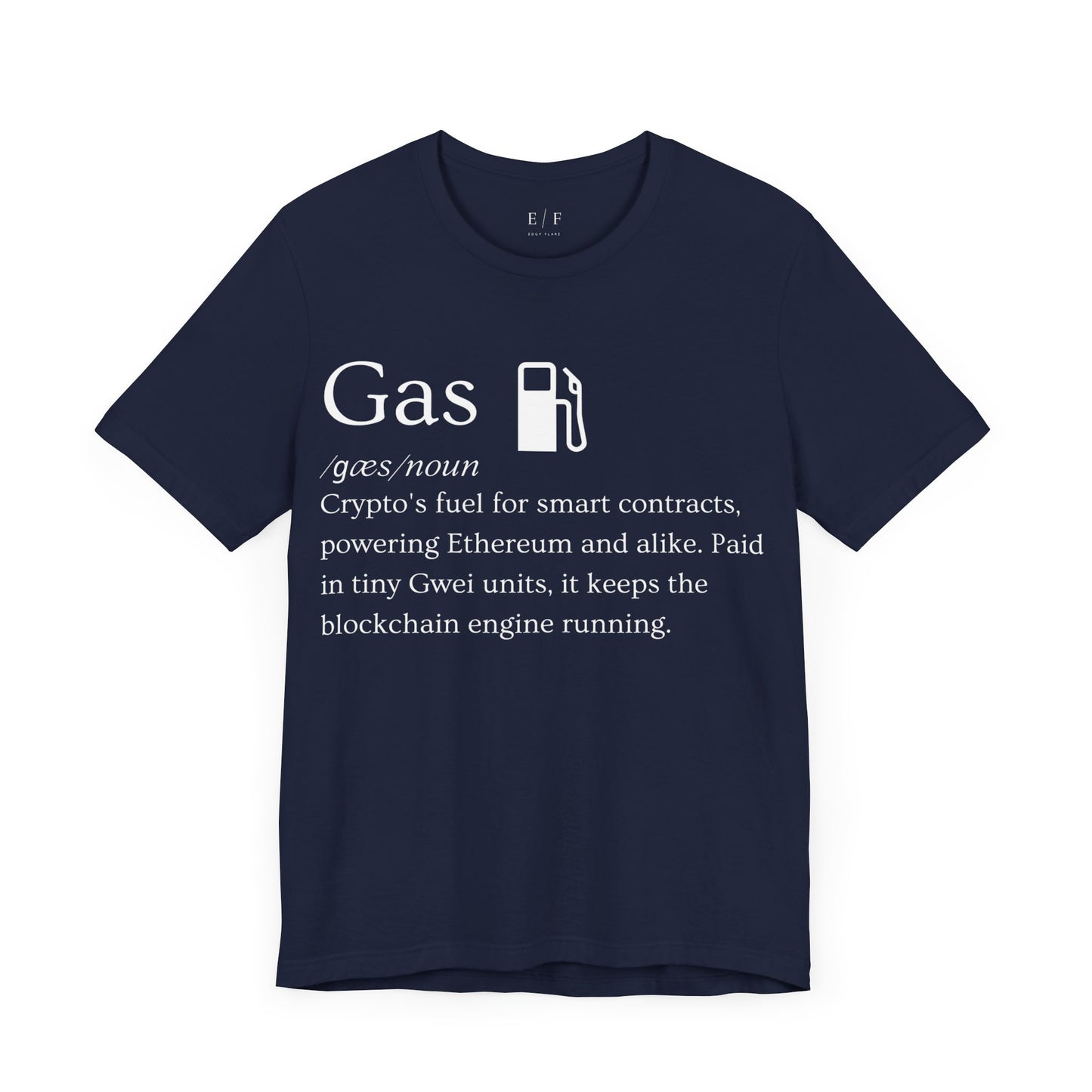 Gas Funny Crypto Definition Premium Tshirt