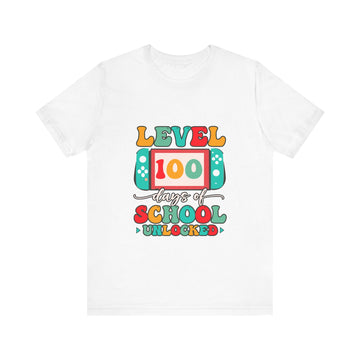 Level 100 Days Of School Unlocked Tshirt