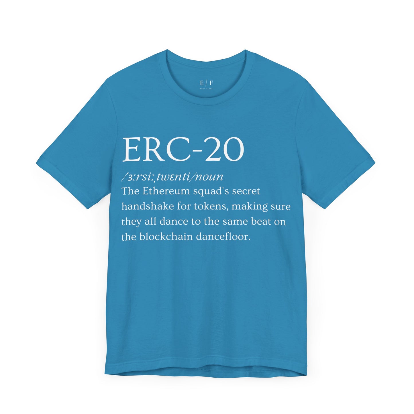 ERC-20 Funny Crypto Definition Premium Tshirt