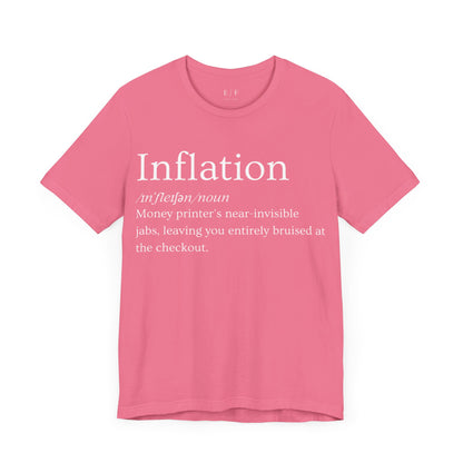 Inflation Funny Crypto Definition Premium Tshirt