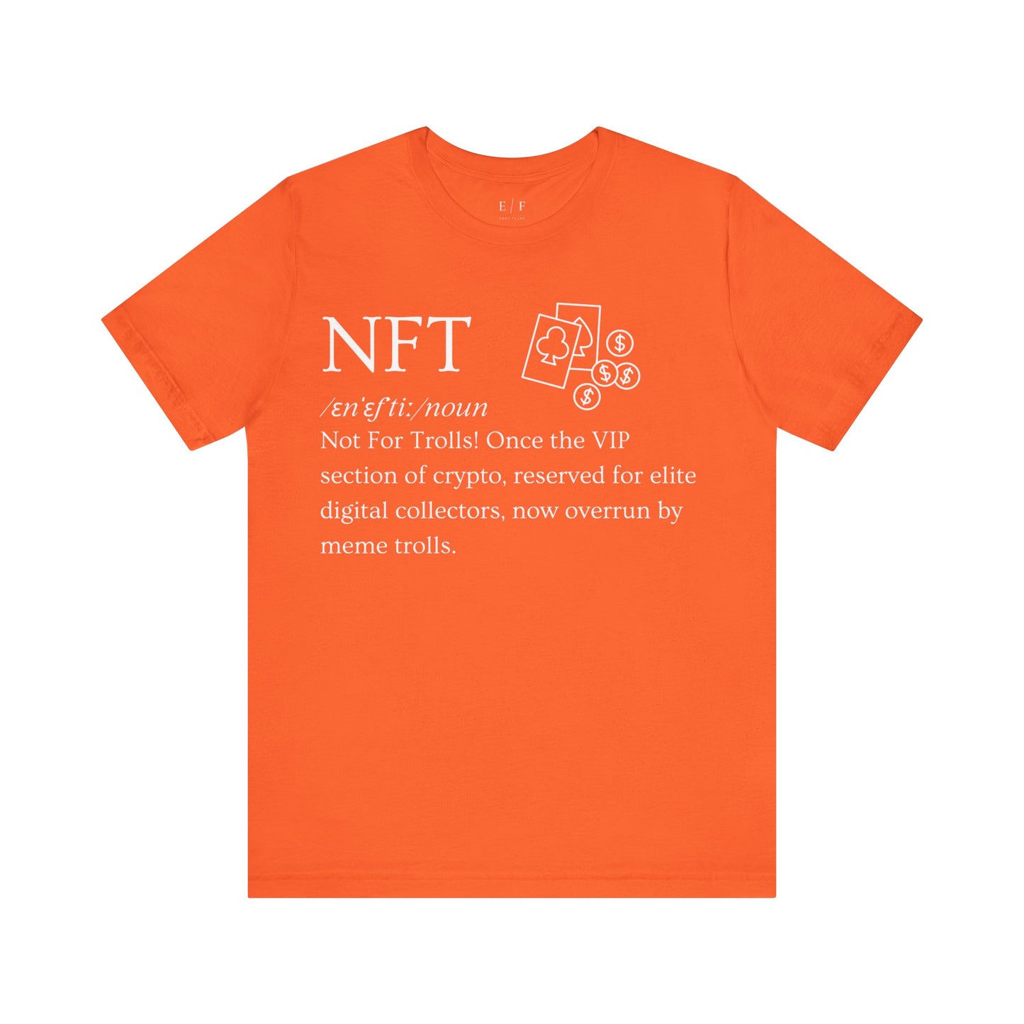 NFT Funny Crypto Definition Premium Tshirt