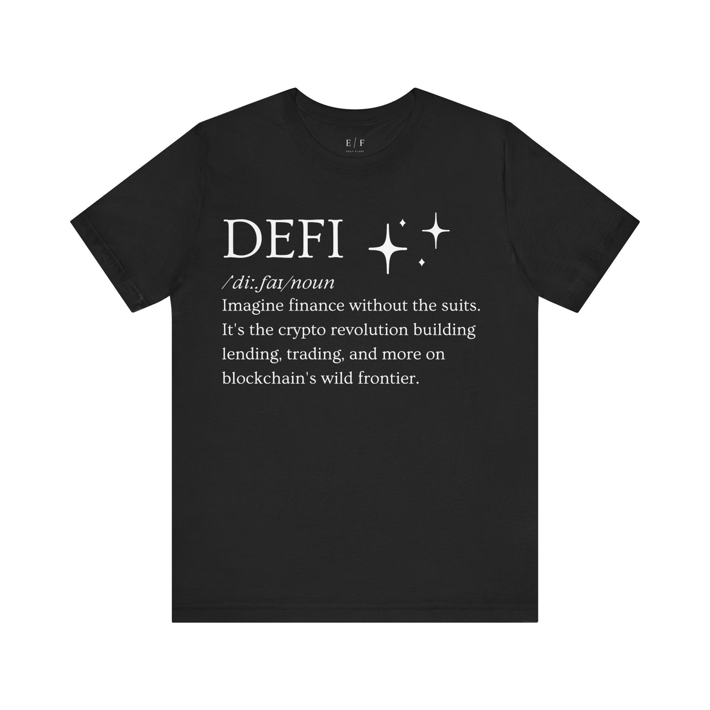 DEFI Funny Crypto Definition Premium Tshirt