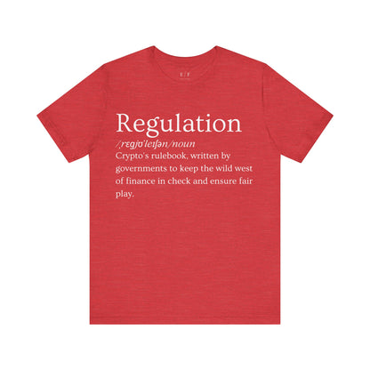 Regulation Funny Crypto Definition Premium Tshirt