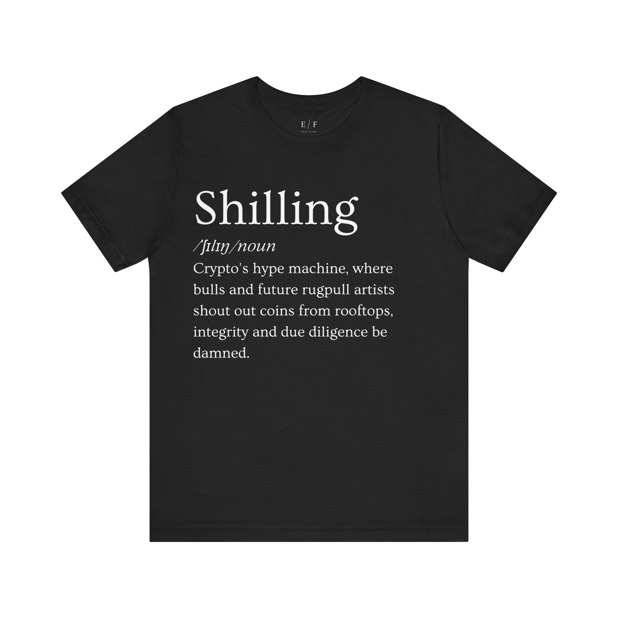 Shilling Funny Crypto Definition Premium Tshirt