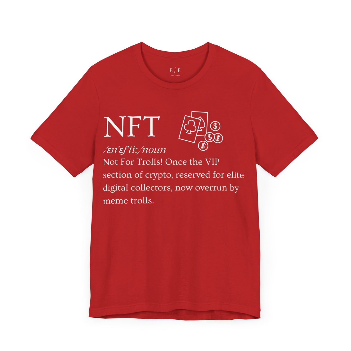 NFT Funny Crypto Definition Premium Tshirt