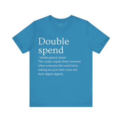 Double Funny Crypto Definition Premium Tshirt