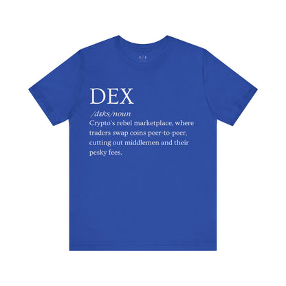 DEX Funny Crypto Definition Premium Tshirt