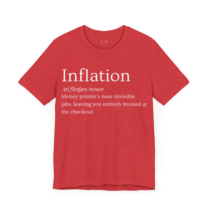 Inflation Funny Crypto Definition Premium Tshirt