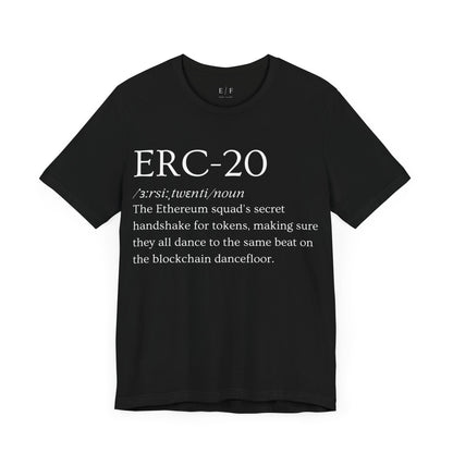 ERC-20 Funny Crypto Definition Premium Tshirt