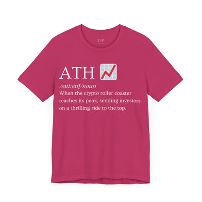 ATH Funny Crypto Definition Premium Tshirt