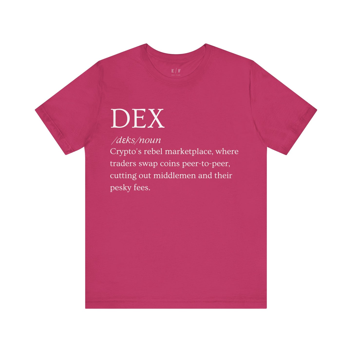 DEX Funny Crypto Definition Premium Tshirt