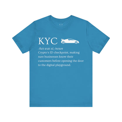 KYC Funny Crypto Definition Premium Tshirt