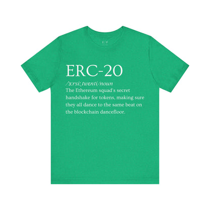 ERC-20 Funny Crypto Definition Premium Tshirt