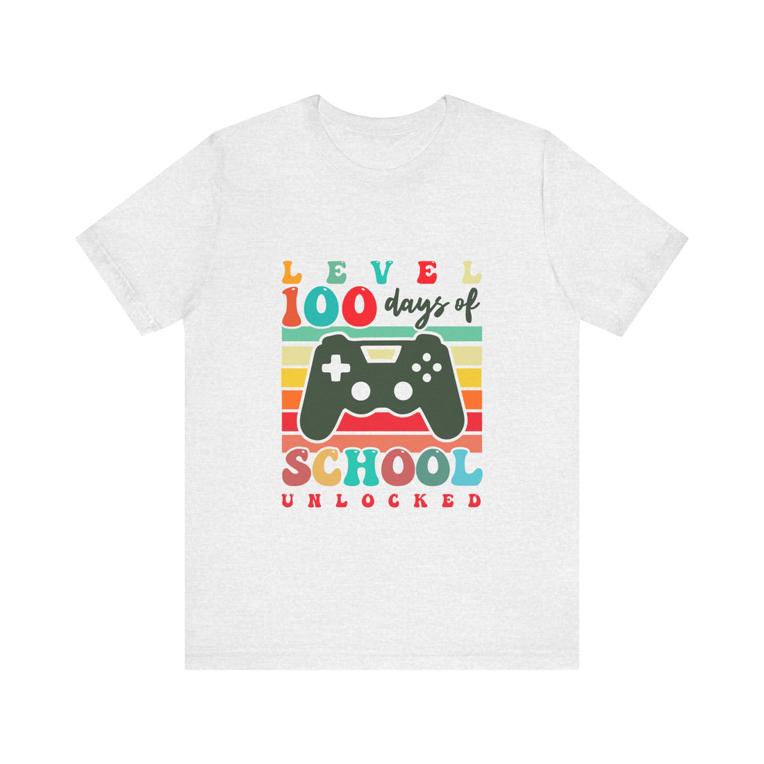 Level 100 Days Of School Unlocked Tshirt