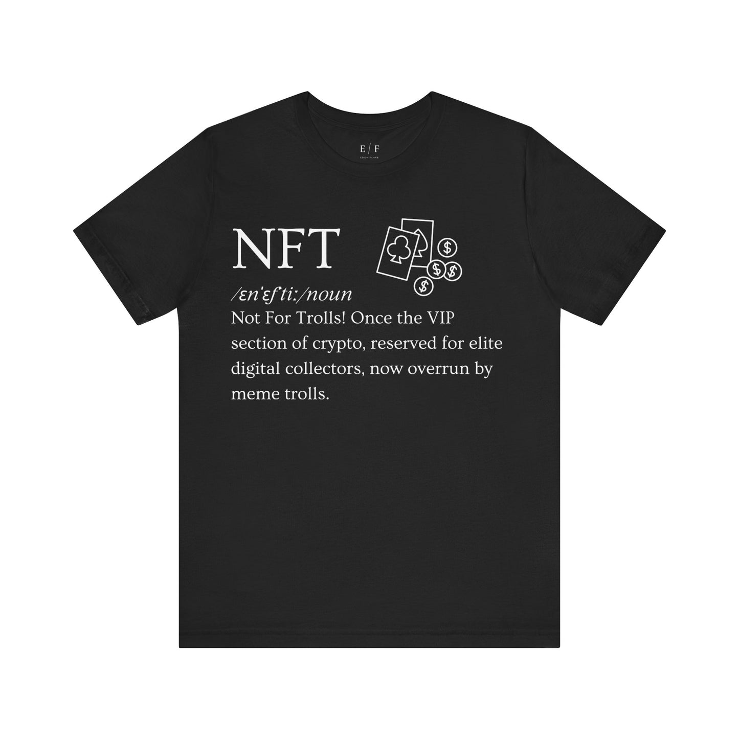 NFT Funny Crypto Definition Premium Tshirt