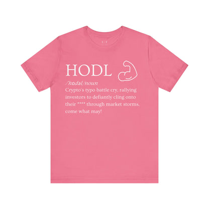 HODL Funny Crypto Definition Premium Tshirt