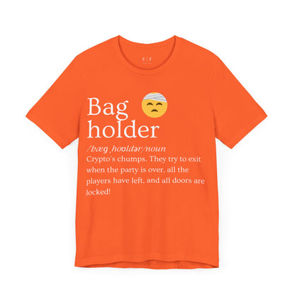 Bag holder Funny Crypto Definition Premium Tshirt