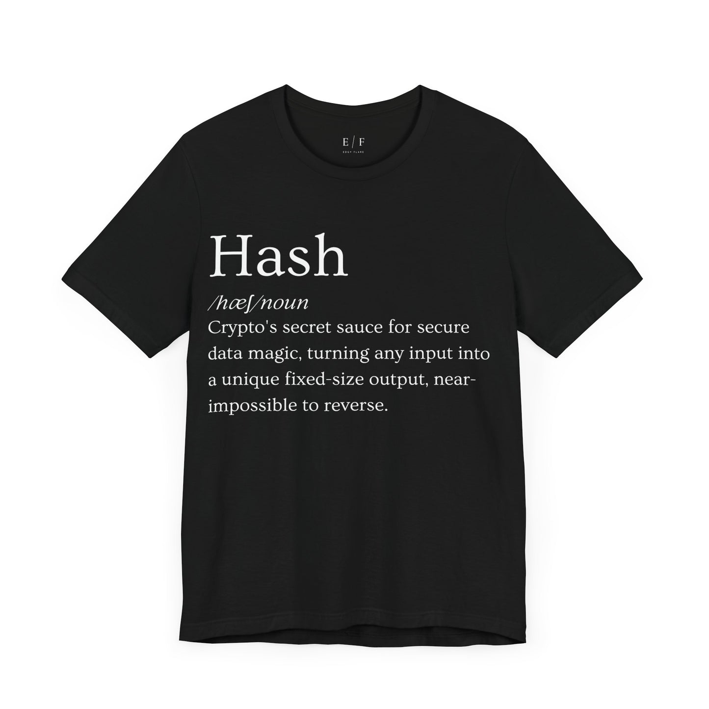 Hash Funny Crypto Definition Premium Tshirt