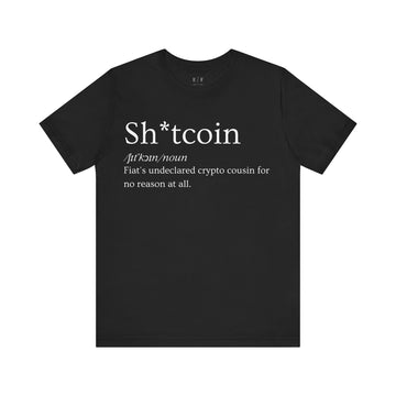 Shitcoin Funny Crypto Definition Premium Tshirt