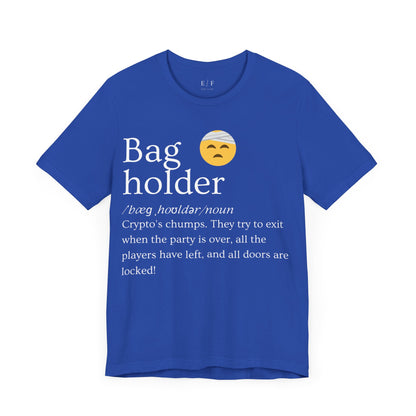 Bag holder Funny Crypto Definition Premium Tshirt