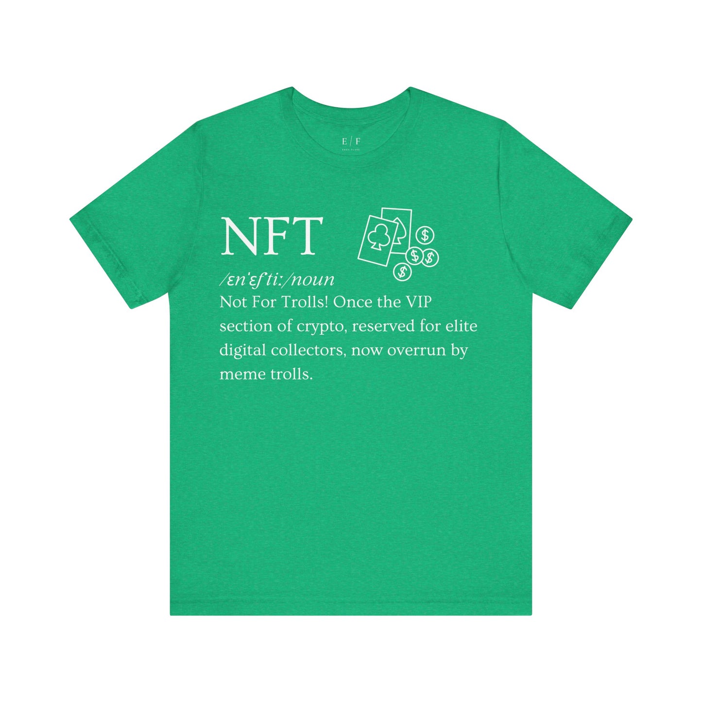 NFT Funny Crypto Definition Premium Tshirt