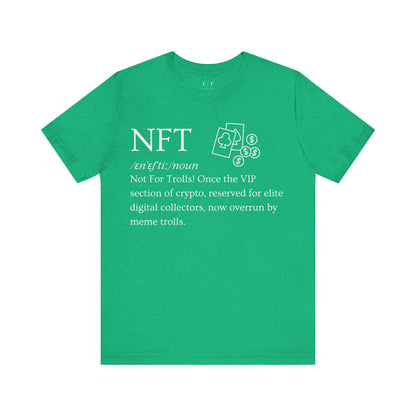 NFT Funny Crypto Definition Premium Tshirt