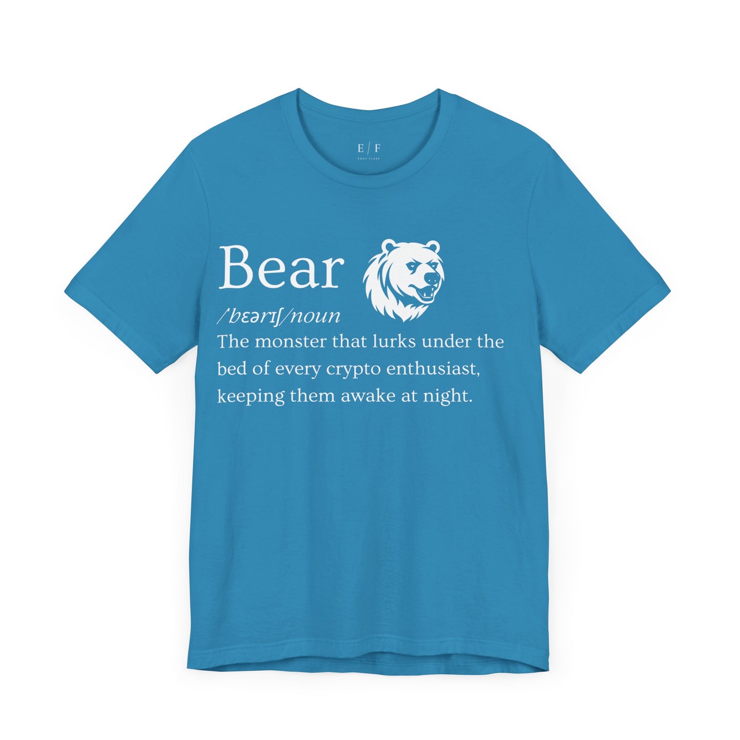 Bear Funny Crypto Definition Premium Tshirt